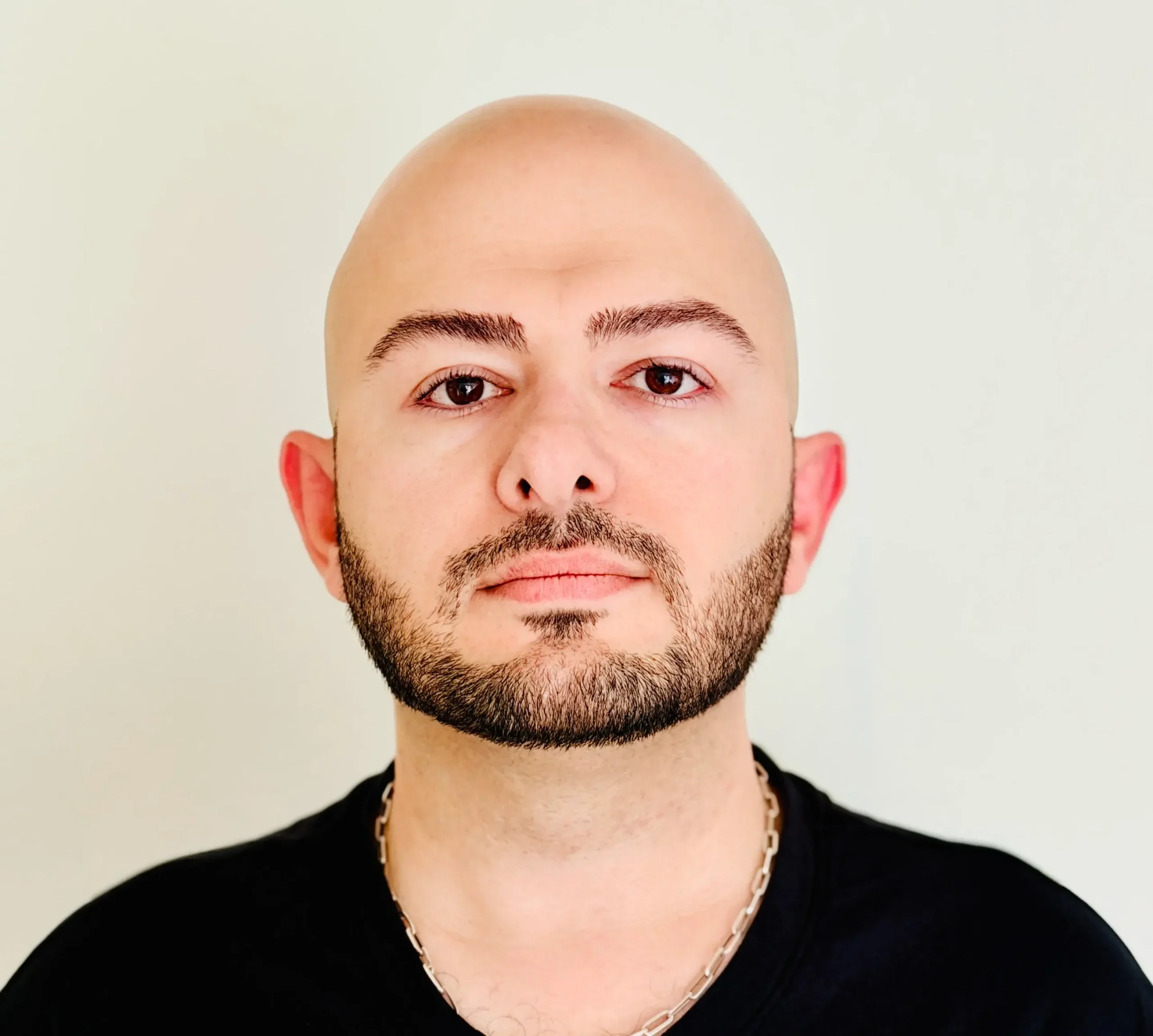 Portrait of Reza — men's barber at Kija Hair Salon in Irvine, CA